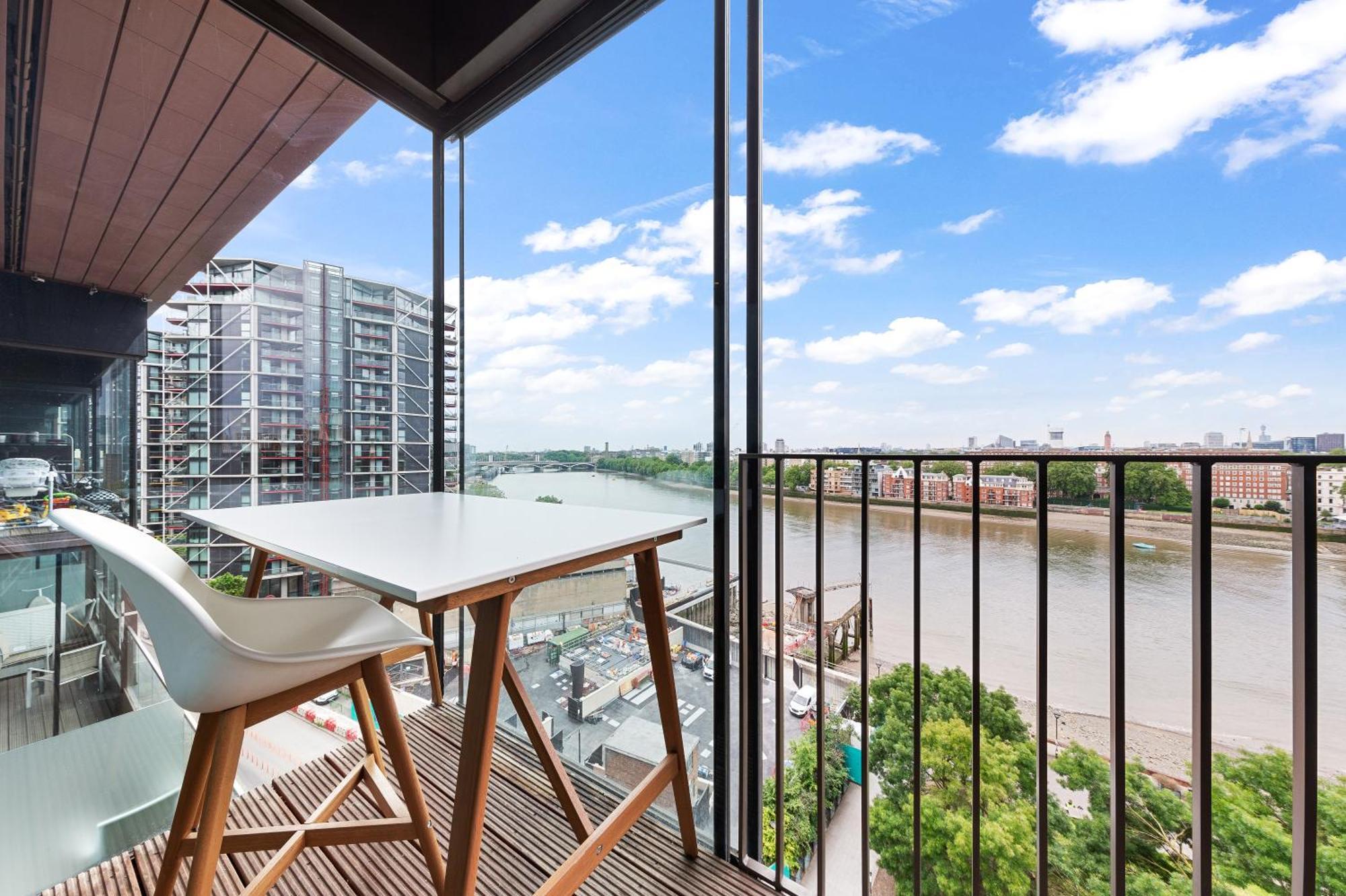 River Panorama Central London 2 Bedroom New Development Bagian luar foto