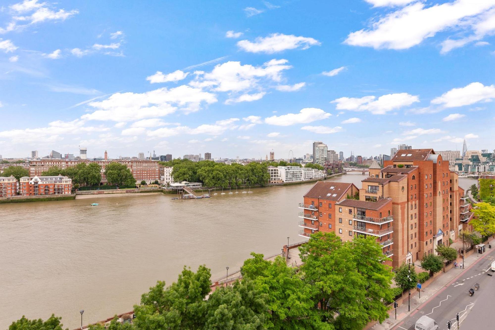 River Panorama Central London 2 Bedroom New Development Bagian luar foto