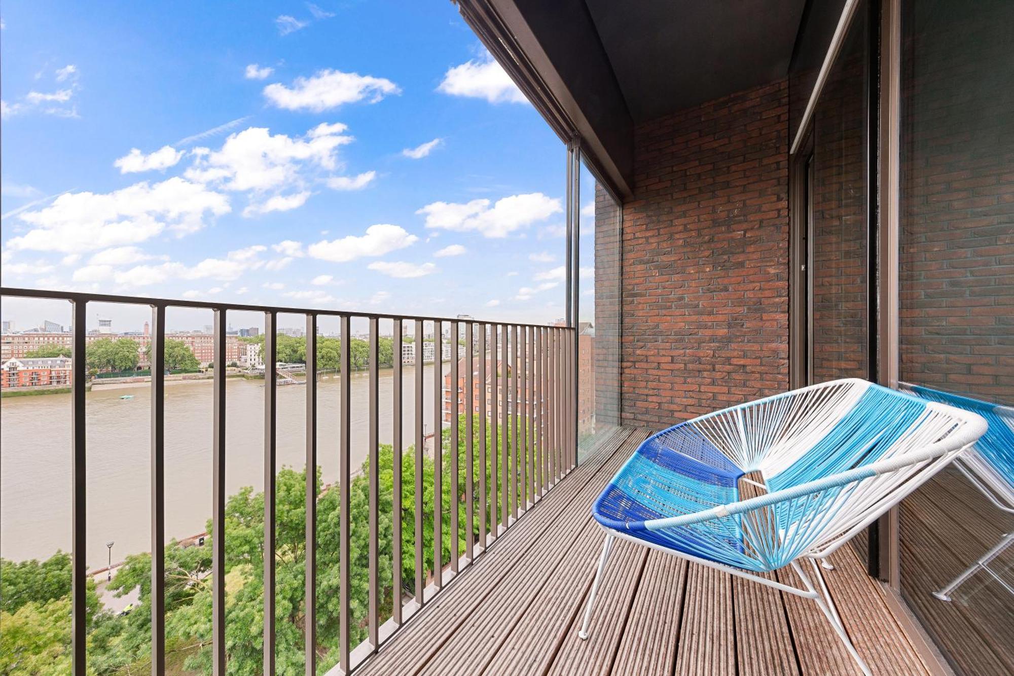 River Panorama Central London 2 Bedroom New Development Bagian luar foto