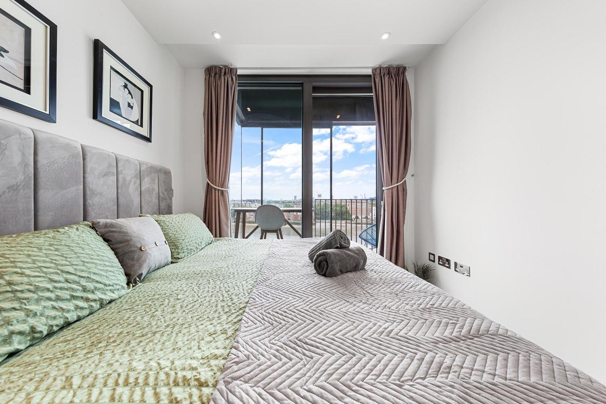 River Panorama Central London 2 Bedroom New Development Bagian luar foto