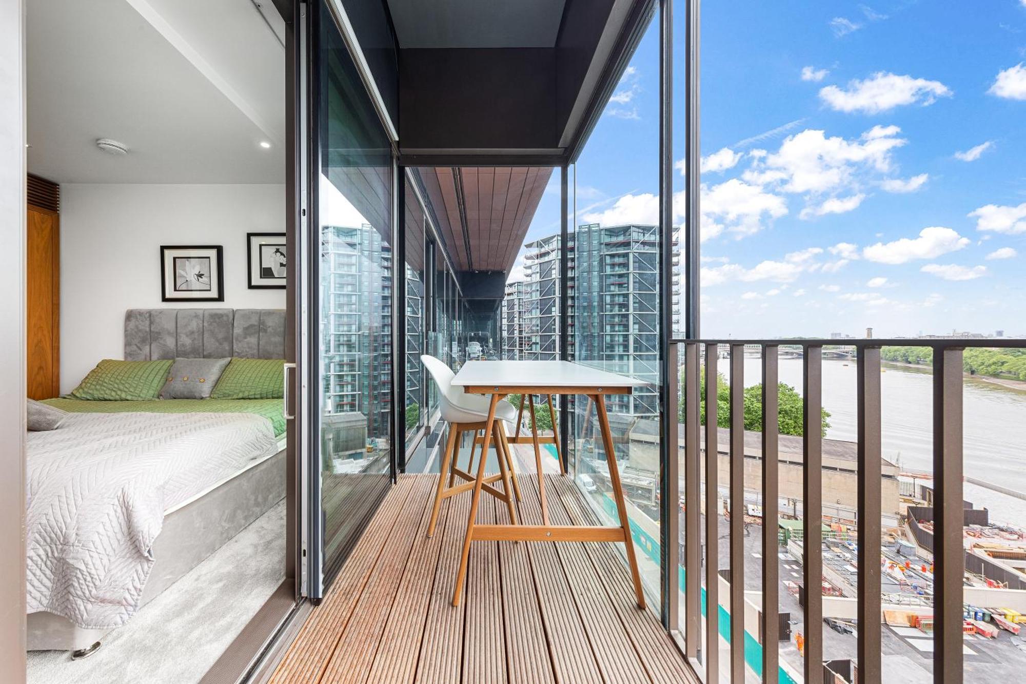 River Panorama Central London 2 Bedroom New Development Bagian luar foto