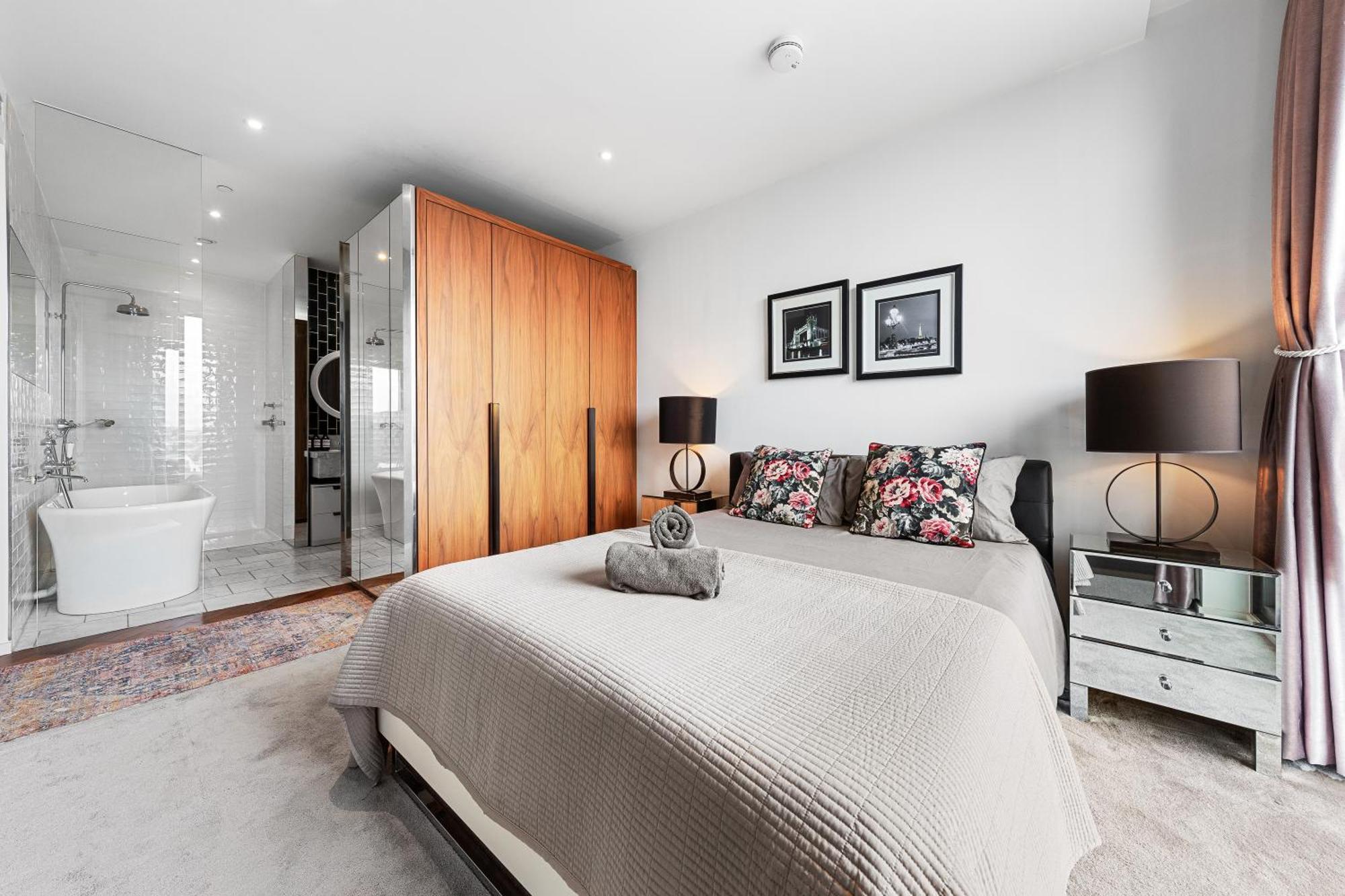 River Panorama Central London 2 Bedroom New Development Bagian luar foto