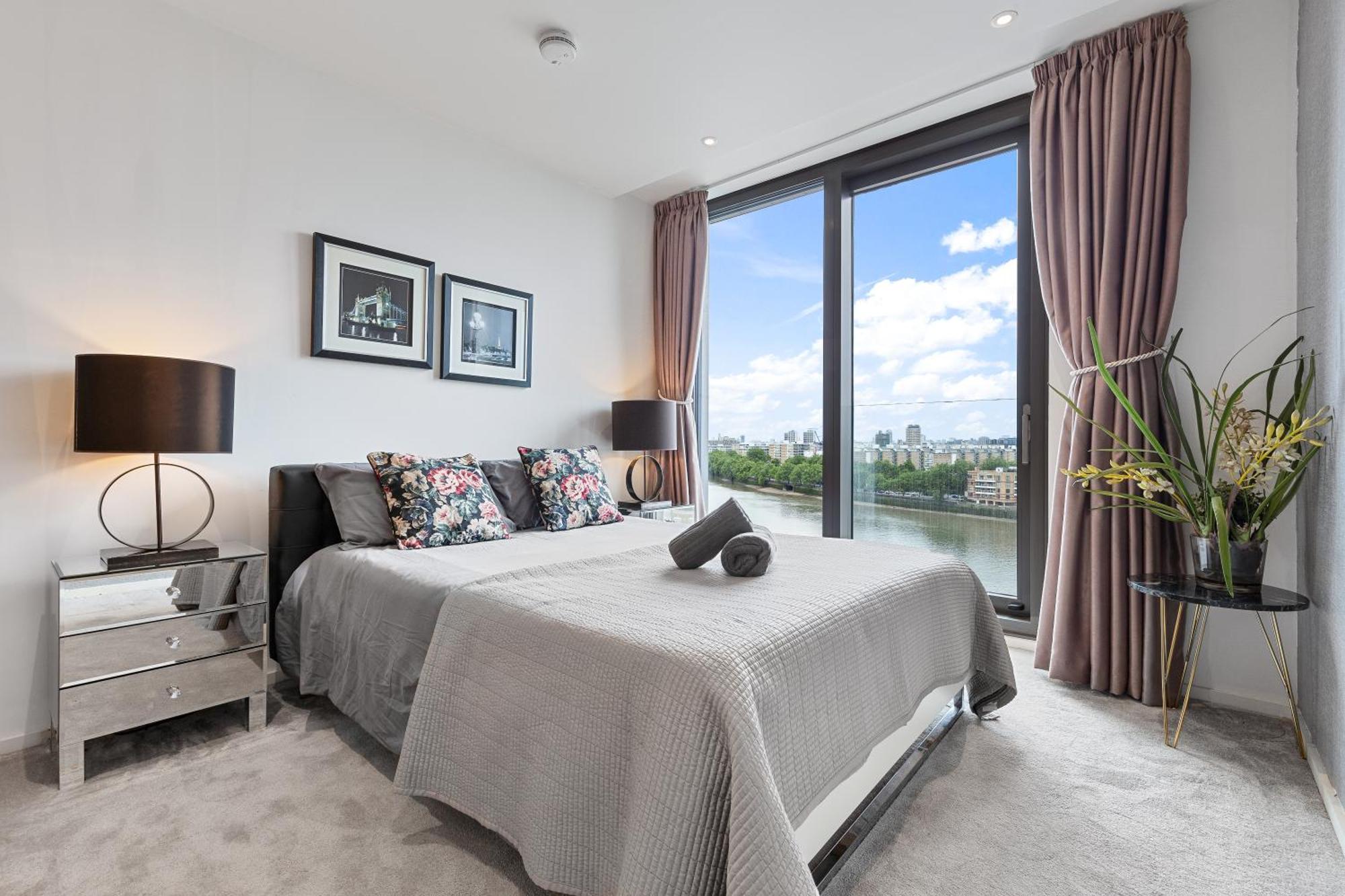 River Panorama Central London 2 Bedroom New Development Bagian luar foto