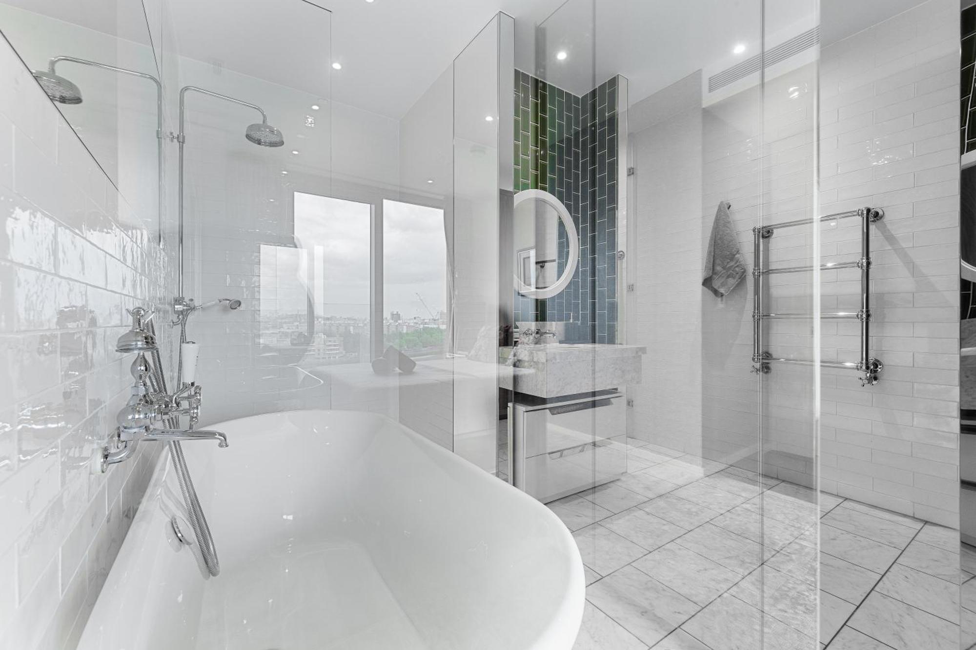 River Panorama Central London 2 Bedroom New Development Bagian luar foto