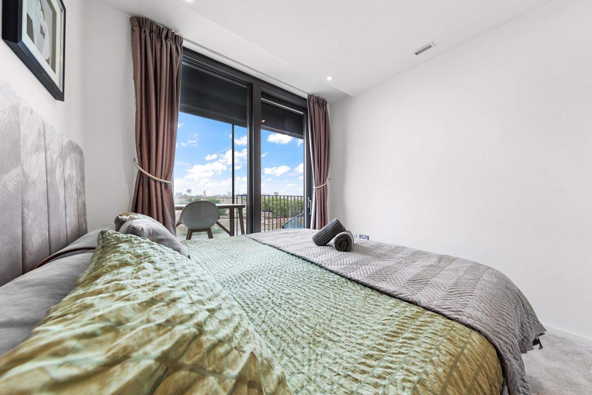 River Panorama Central London 2 Bedroom New Development Bagian luar foto