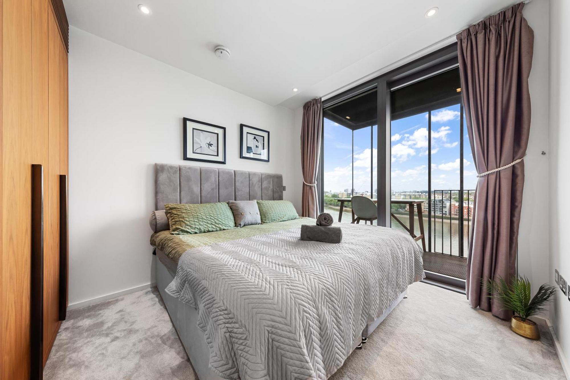 River Panorama Central London 2 Bedroom New Development Bagian luar foto