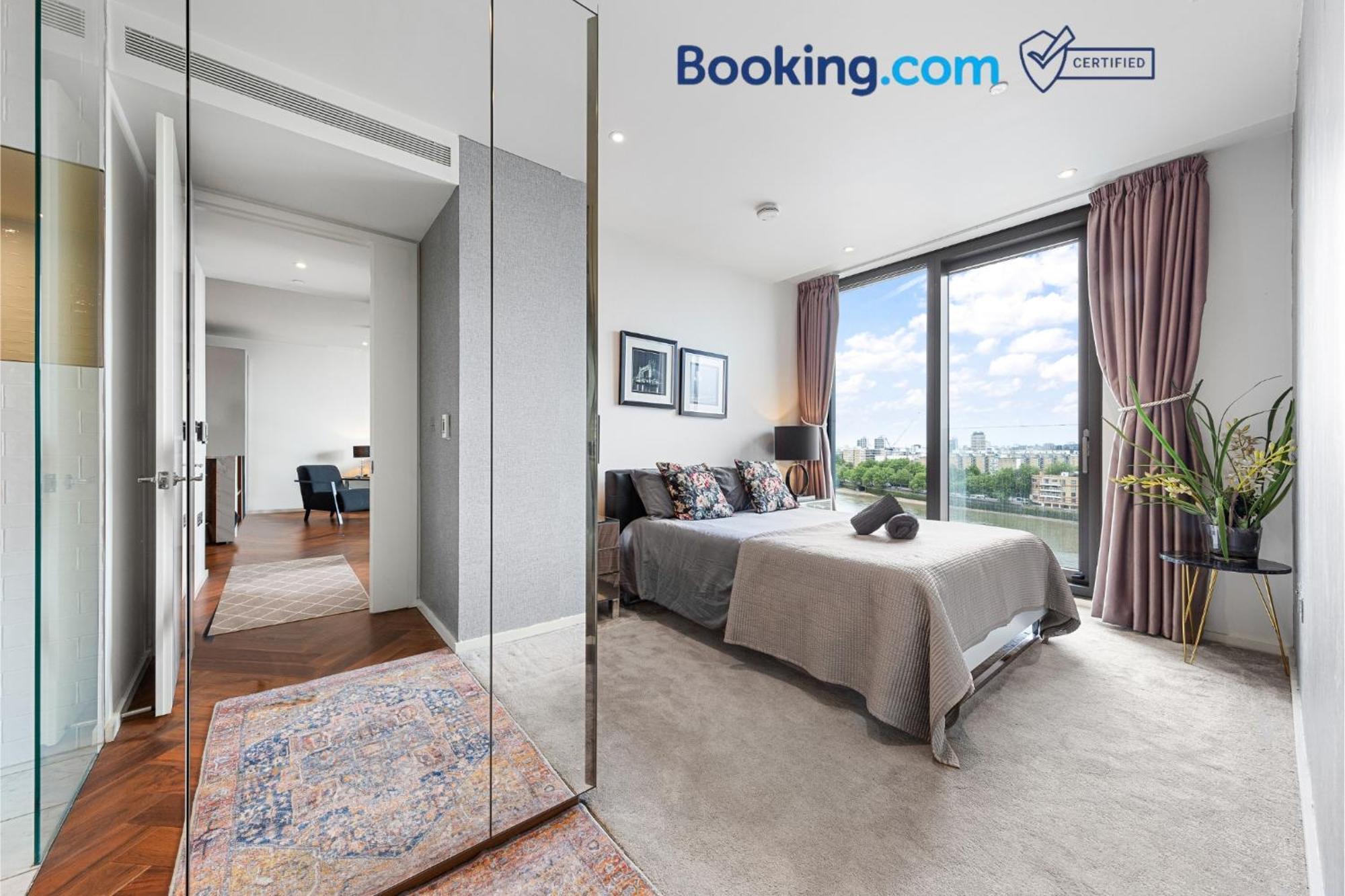 River Panorama Central London 2 Bedroom New Development Bagian luar foto